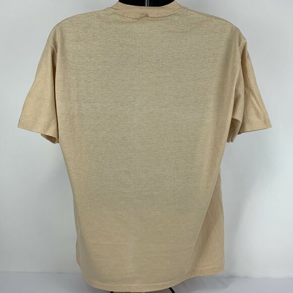 Vintage 90s Operation Clean Sweep T Shirt Mens XL X-Large OCS Plastics USA Beige - Picture 3 of 6